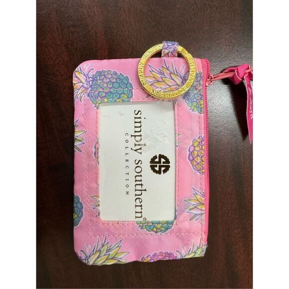 Simply Southern Small Wallet with Pineapples - Picture 2 of 3